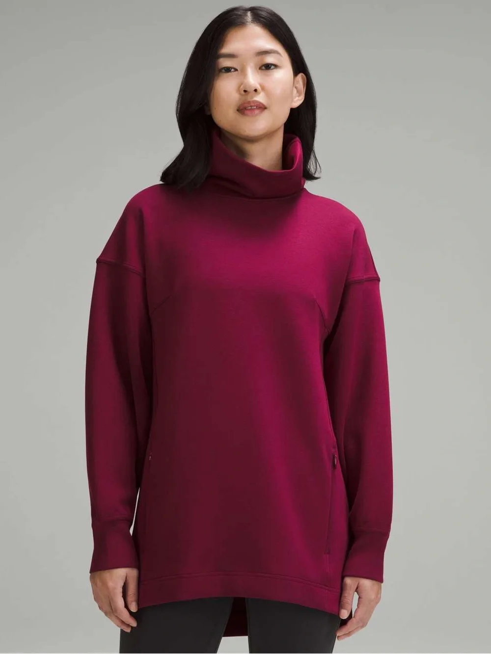 Lululemon Modal-Blend Turtleneck Tunic Deep Luxe